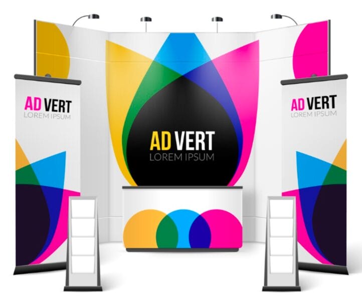 Ejecución del montaje dentro del recinto ferial